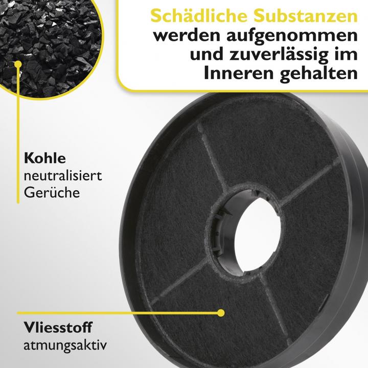 Produktbild Bomann Boma KF 563 Aktivkohlefilter 2 Stk 2 Stk f?r DU650/652/773 bk