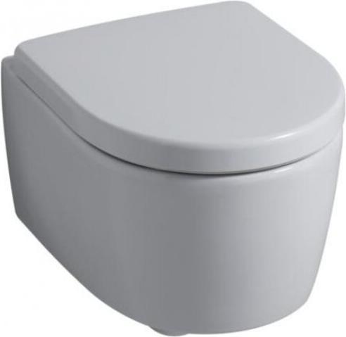 Actual product image Geberit Keramag / low-level WC iCon xs encrusted Keratec white 204030600