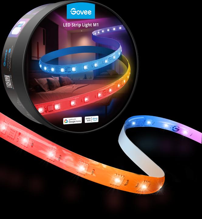 Actual product image Govee LED stripe (RGBIC, 500 cm, Indoor)