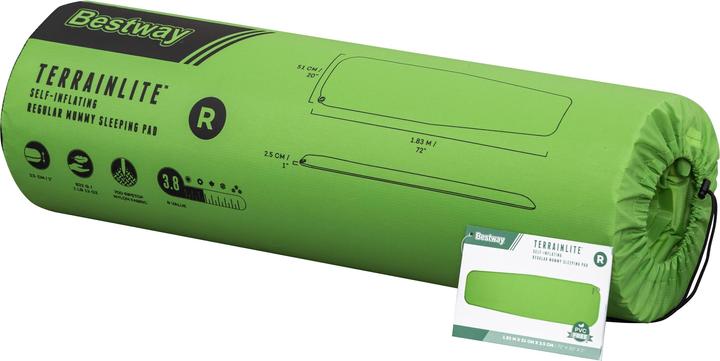 Image du produit Bestway Matelas autogonflant de type momie TerrainLite taille Regular