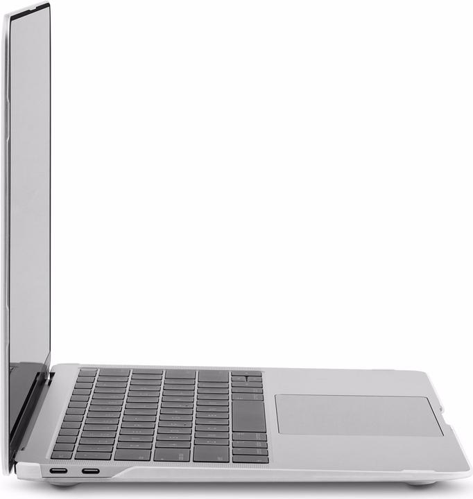 Actual product image Moshi iGlaze Hardshell Case for 13-inch MacBook Air (Thunderbolt 3/USB-C) - Stealth Clear (13", Apple)