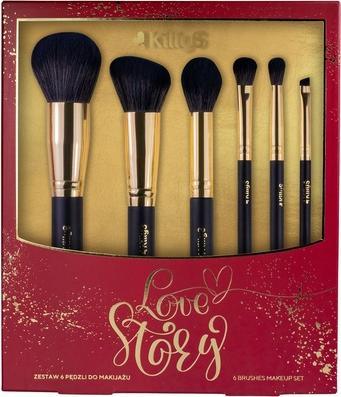 Image du produit KillyS SET Love Story pędzli do makijazu twarzy i oczu 6szt (Set)