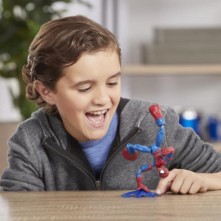 Actual product image Hasbro Avengers Bend And Flex Spider Man