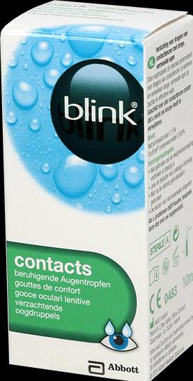Actual product image Blink contacts (10 ml, 10 ml drops)