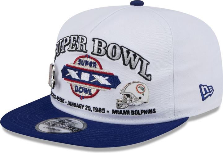 New Era Golfer Cap - Super Bowl Xix Pin 49Ers Dolphins (One Size)