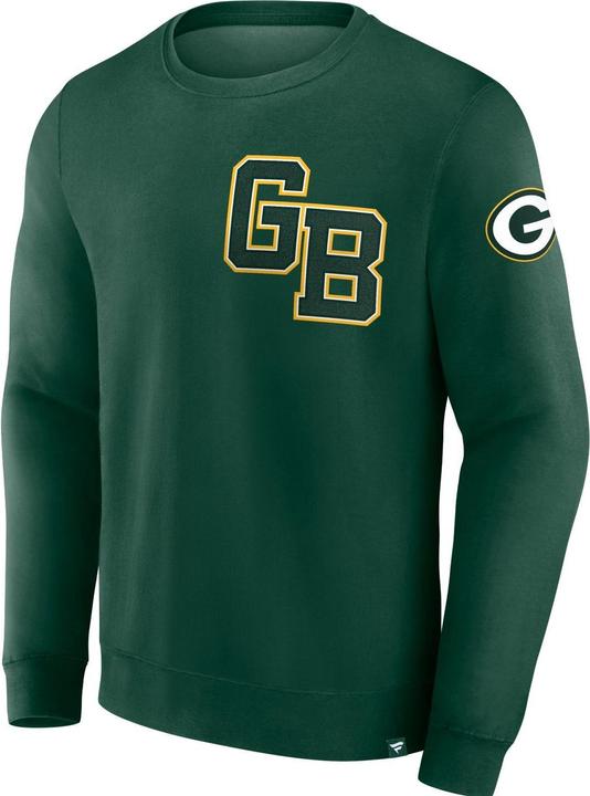 Fanatics Green Bay Packers Varsity Letter NFL Fleece Pollover - XL (XL)