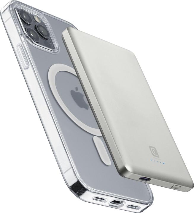 Image du produit Cellularline Banque d'alimentation pour ligne cellulaire 5000mAh MagSafe (5000 mAh, 20 W, 19.25 Wh)