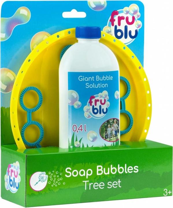 Produktbild Fru Blu Seifenblasenset Baum + Flüssigkeit 0,4L