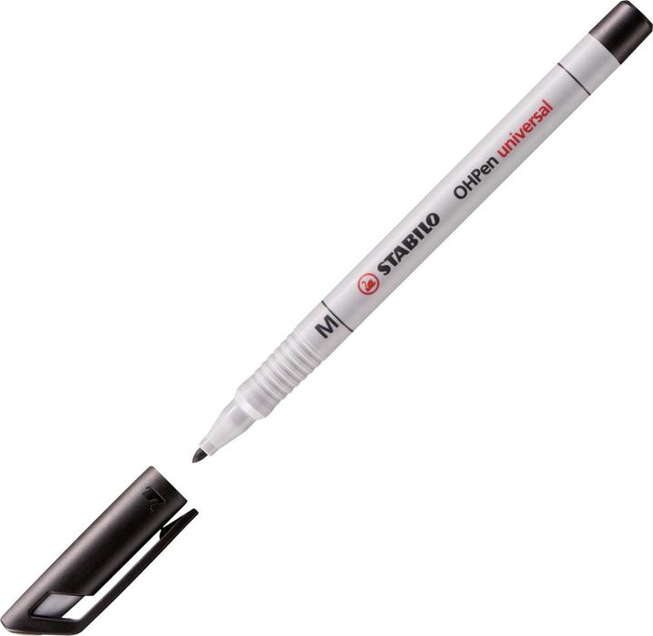 Produktbild STABILO OHPen universal Folienstift wasserlöslich (Schwarz, 10 x)