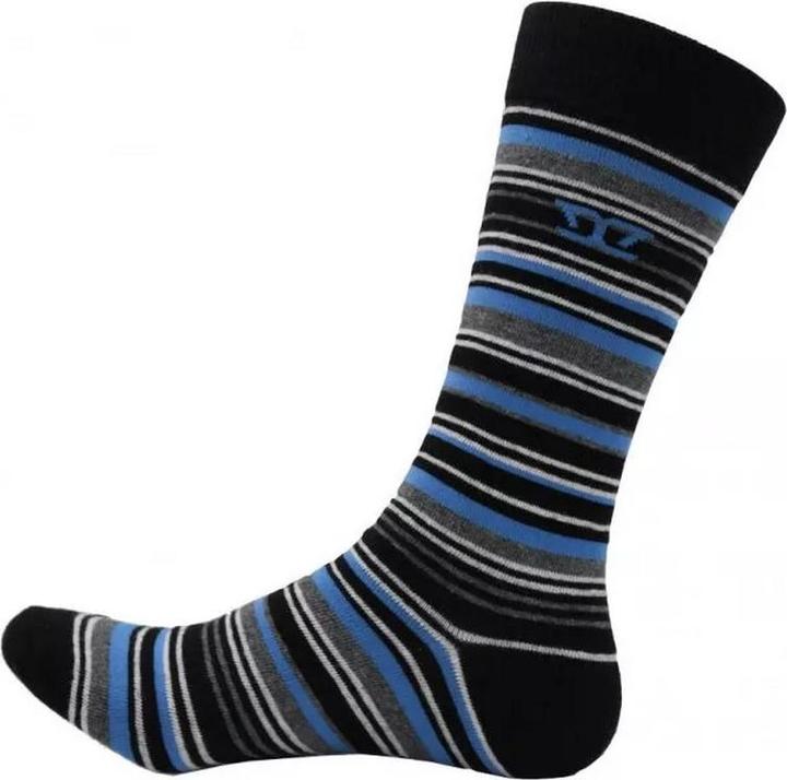 Image du produit DUKE Mens Roxton D555 Striped Cotton Kingsize Ankle Socks (Pack of 3) (Lot de 3, 45 - 48)