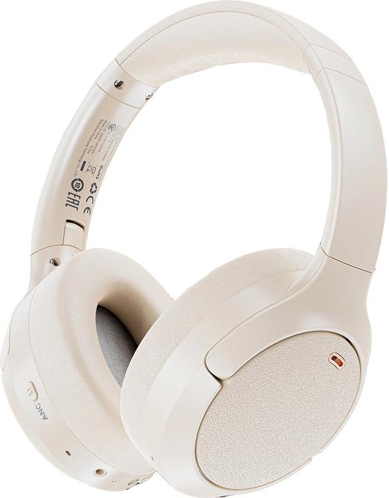 Actual product image Acefast H6 ANC Wireless Bluetooth 5.3 IPX4 Over-Ear Headphones - White (ANC, Wireless)
