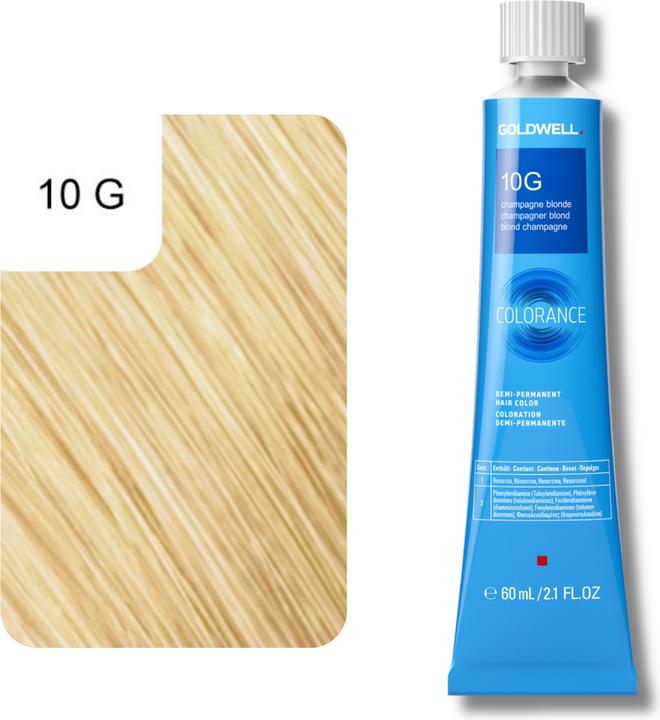 Image du produit Goldwell Colorance Tube Demi-Permanente (10G champagne blonde)