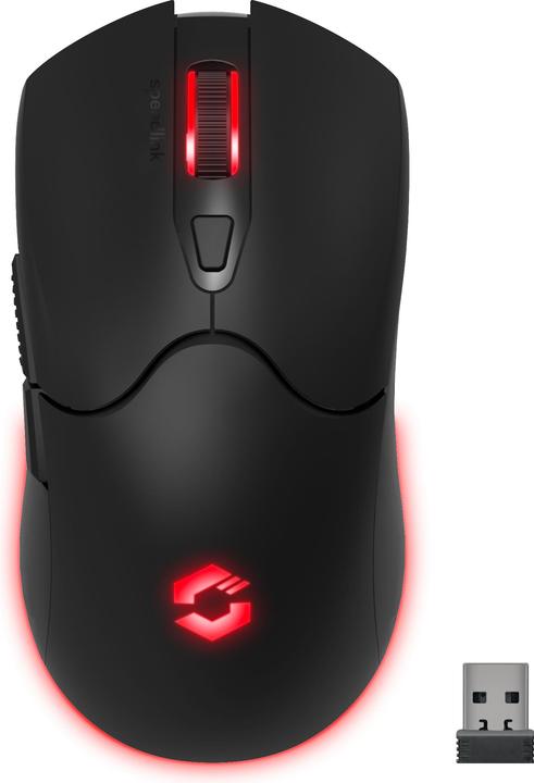 Produktbild Speedlink VELOX Rechargeable RGB Gaming Mouse - Wireless, black (Kabellos)