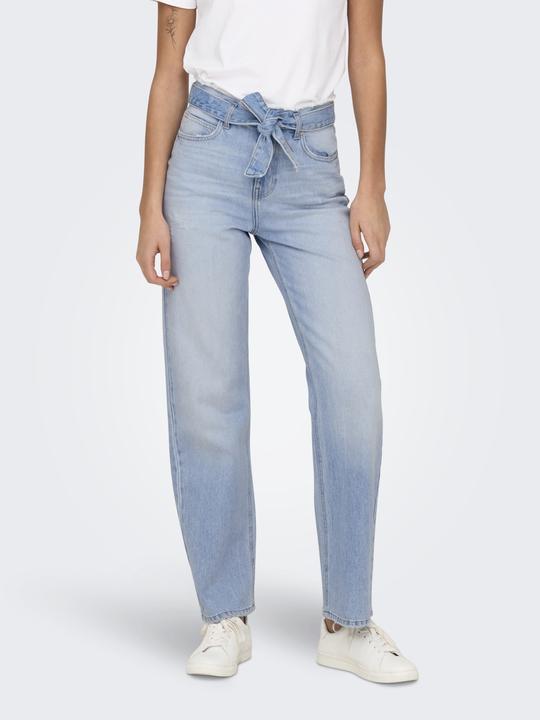 Produktbild Only ONLMADDIE Hohe Taille Weiter Beinschnitt Jeans Straight-Fit jeans (25)