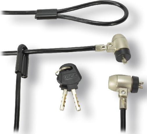 Actual product image MCL Key Lock Cable Lock