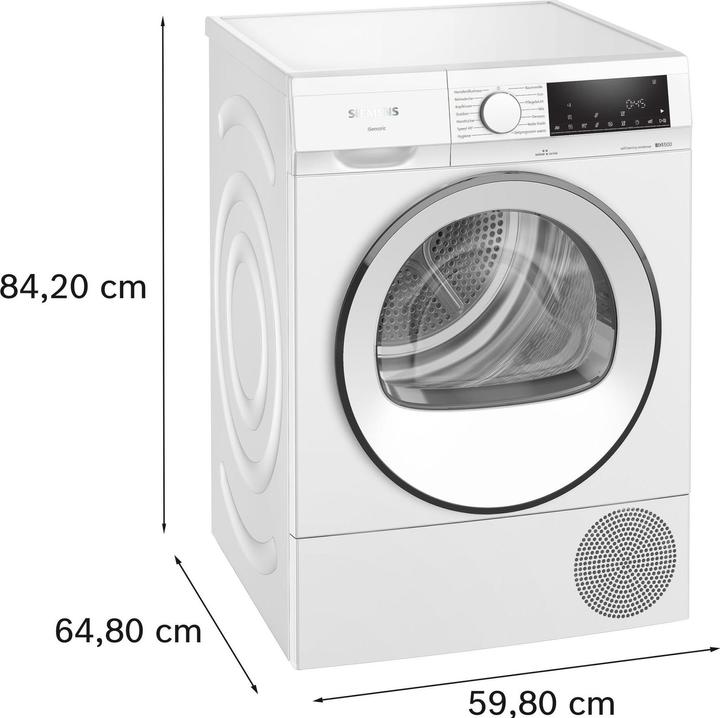 Immagine prodotto Siemens iQ500, WQ45G2A0CH (9 kg, A destra, Spina CH)