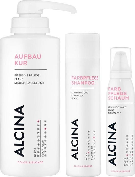 Produktbild Alcina COLOR & BLONDE Farbpflege Set (Rasierset)