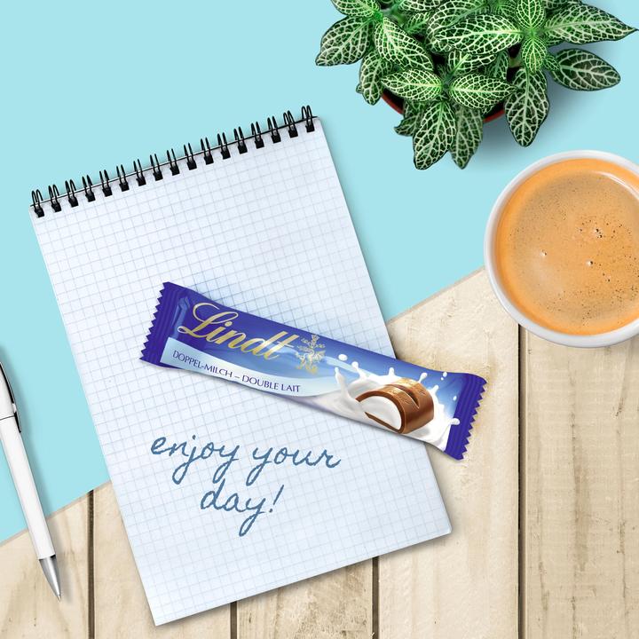 Actual product image Lindt Double milk chocolate bar (684 g)