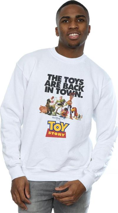 Actual product image Disney Mens Toy Story Movie Poster Sweatshirt (XL)