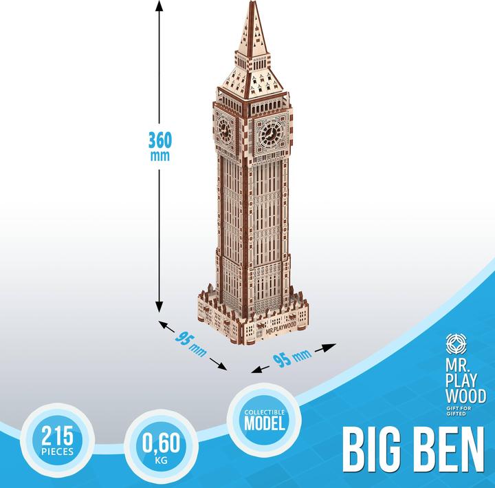 Image du produit Mr Playwood Mr. Playwood : Big Ben