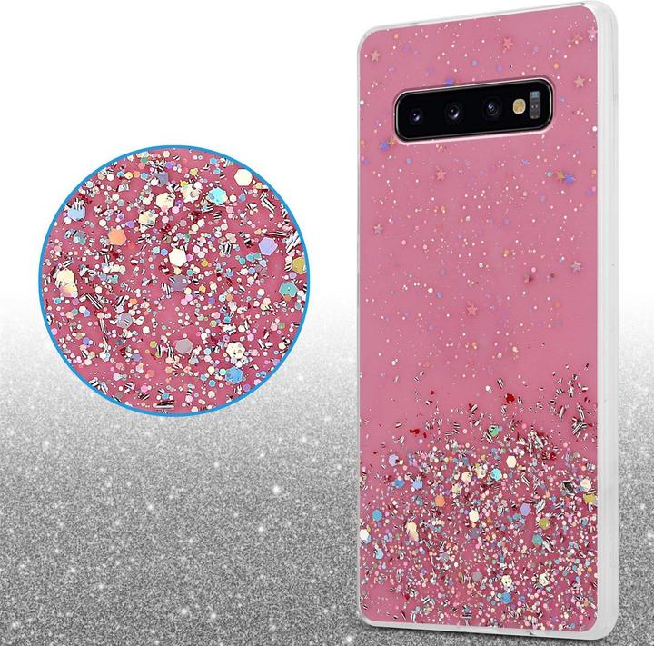 Produktbild Cadorabo TPU Cover funkelnder Glitter (Samsung Galaxy S10)