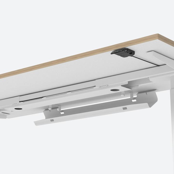 Produktbild ofinto Rise, mit Kabelmanagement-System
