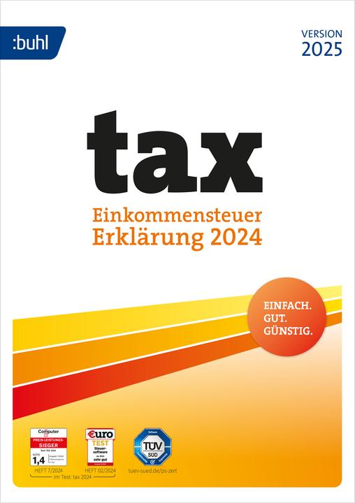 Buhl Data Service tax 2025 Download Code (1 User, 1 Geräte/User, unbegrenzt)