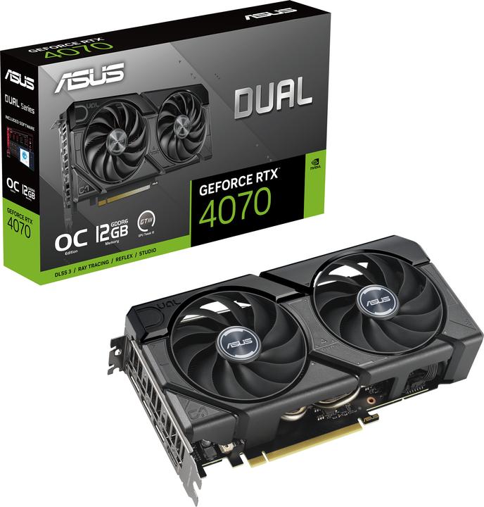 ASUS VGA RTX4070 12GB Dual O12GD6 EVO (12 GB)