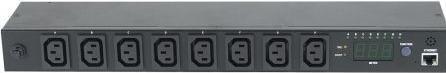 Image du produit Générique Unité de distribution d'alimentation rackable 19" - 8 prises C13