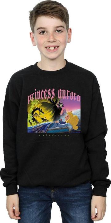 Actual product image Disney Boys Sleeping Beauty And Maleficent Sweatshirt (140, 146)