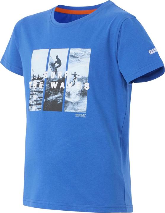 Actual product image Regatta Childrens/Kids Bosley VIII Surf Print T-Shirt (128)