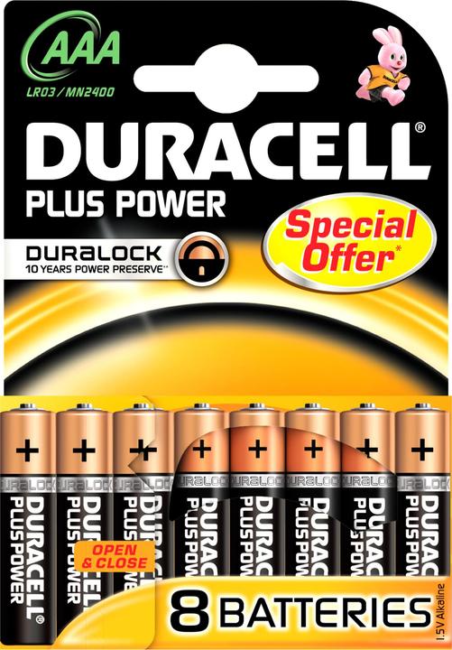 Image du produit Duracell Plus (8 pcs, AAA)