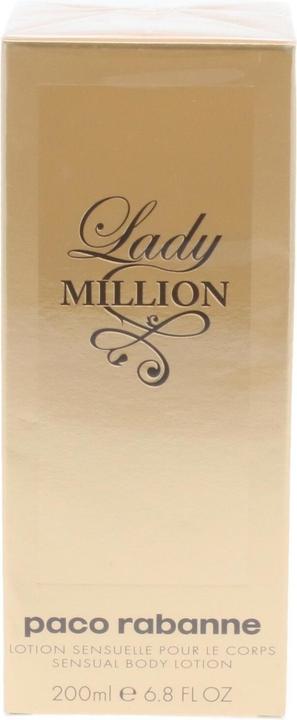 Actual product image Paco Rabanne Lady Million (Body cream, 200 ml)