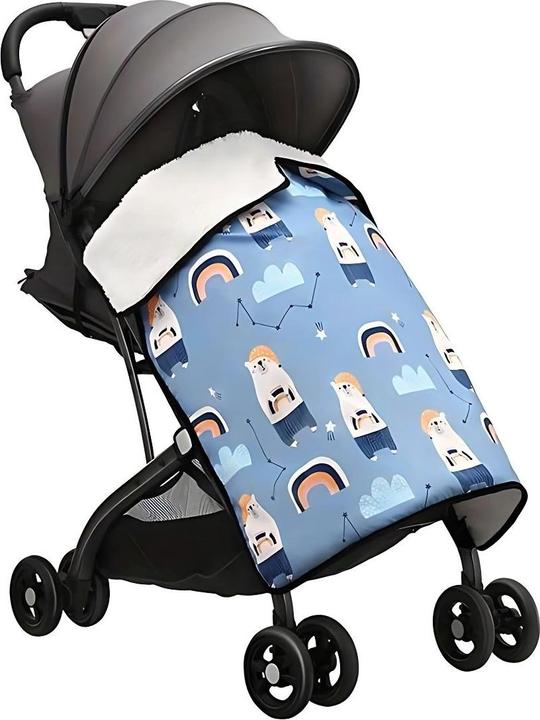 Immagine prodotto Milkii Coperta per carrozzina, orso polare