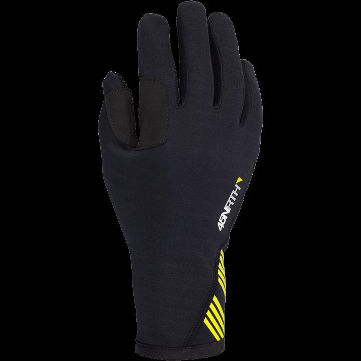 Image du produit 45NRTH Gants Risor Merino Liner, noirs (9, L)