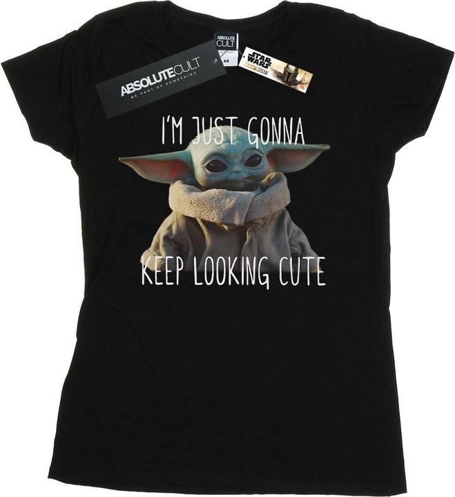 Produktbild Star Wars The Mandalorian Keep Looking Cute TShirt (XXL)