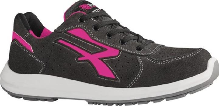 Produktbild U-Power Damen Sicherheitsschuh RedUp ELECTRA Gr. 41 schwarz/lila S1P SRC ESD EN ISO 20345 soft perforiert... (S1P, 41)