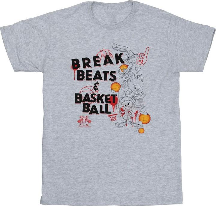 Immagine prodotto Space Jam Break Beats & Basketball Maglietta Uomo (XXL)