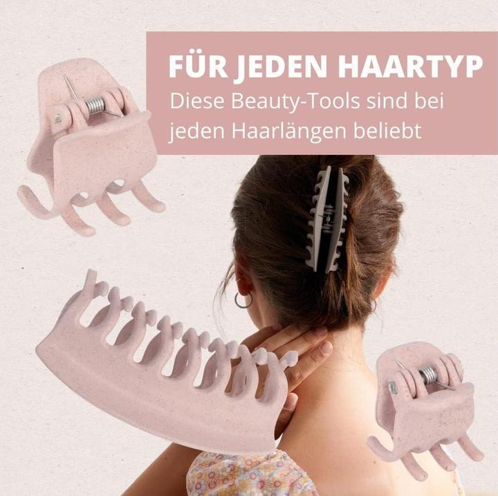 Image du produit Parsa Beauty Pince à cheveux PARSA Nature Love, rose Petite, 6 pcs, en paille de blé (6 pcs)
