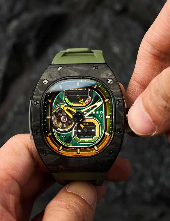 Actual product image Nubeo NB-6105-07 Viper (Power reserve display)