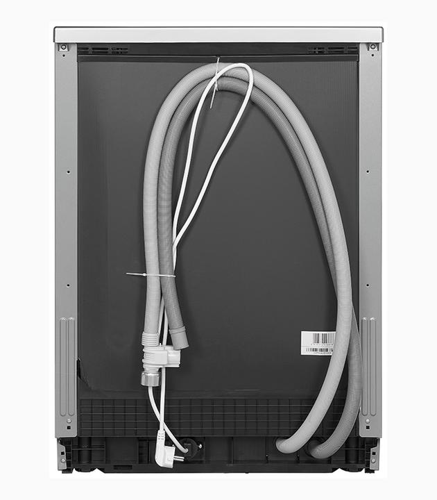 Actual product image Exquisit GSP9614030B inox freestanding dishwasher 60 cmB
