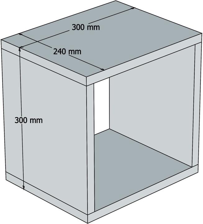 Actual product image Hanah Home Hana (30 x 24 x 30 cm)
