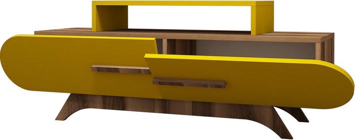 Yellow, Walnut