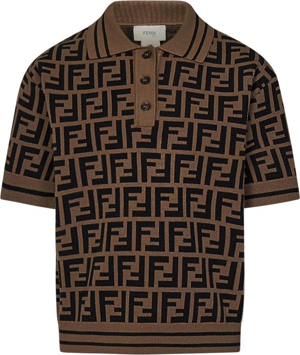 Produktbild Fendi Kids T-shirts And Polos Brown (12)