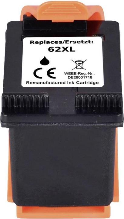 Image du produit Renkforce Encre de remplacement HP 62 XL (C2P05AE) Compatible noir RF-I-HP62XLBK RF- (CF)