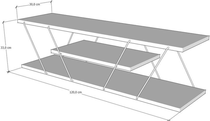 Actual product image Skye Decor Chanel (120 x 33 x 30 cm)
