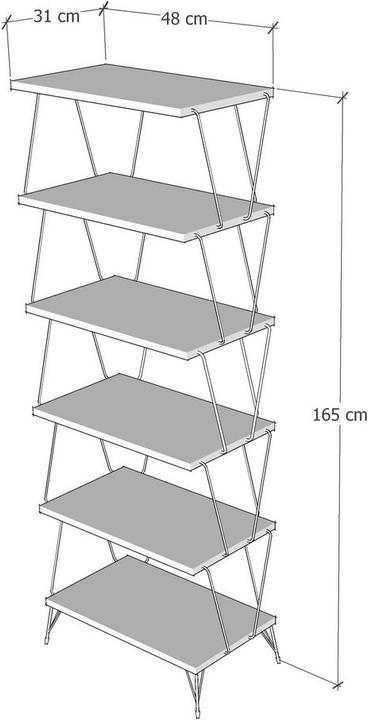 Actual product image Skye Decor Leilani (48 x 31 x 165 cm)