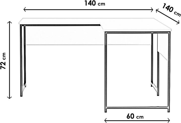 Produktbild Kalune Design Royce (240 x 60 x 72 cm)
