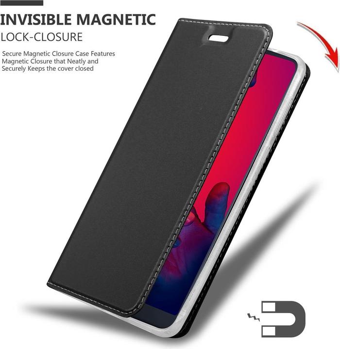Actual product image Cadorabo Book Classy Style Cover (Huawei P20 Pro, Huawei P20 Plus)