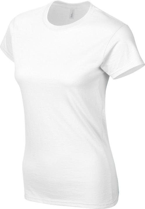 Actual product image Gildan Womens/Ladies Ringspun Cotton Soft Touch Fitted T-Shirt (40 D)